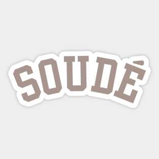 Soudé Dust Sticker